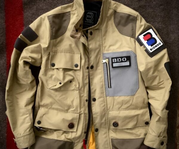 BDO_ Copeland Khaki AirField Jacket On Ground